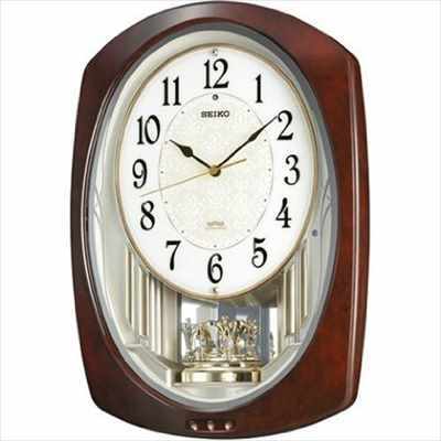 SEIKO CLOCK 精工钟表挂钟 波交响乐电波钟表 AM239H 的独特魅力与眼镜销售结合